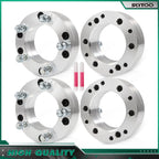 Set of 4 Wheel Adapters 6x5.5 to 5x5.5 M14x1.5 for Silverado 1500 (1999–2025)