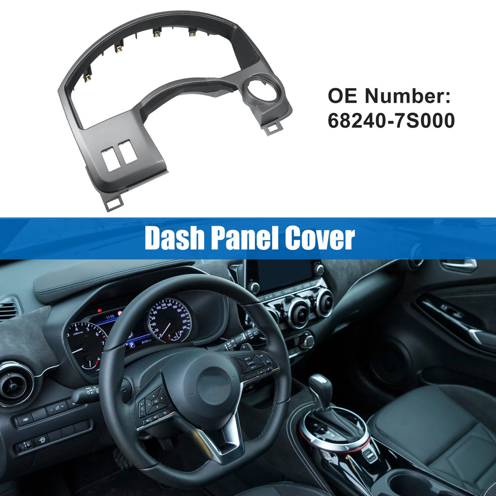 Dash Panel Gauge Cover Bezel Trim for Nissan Titan Armada (2004–2019) No. 68240-7S000