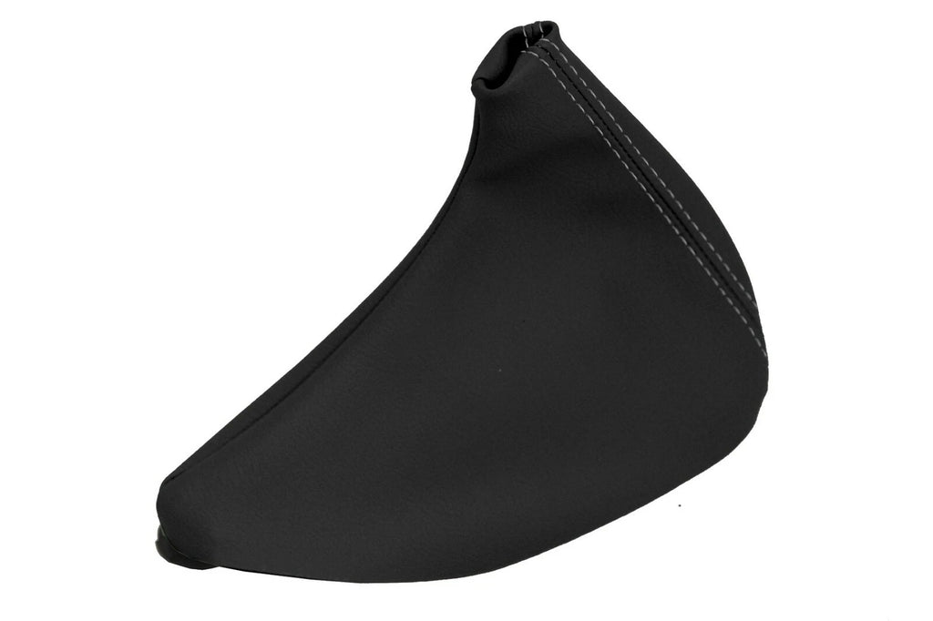 E Brake Boot Cover Leather for BMW E32 E34 (1989–1996) Gray Stitch