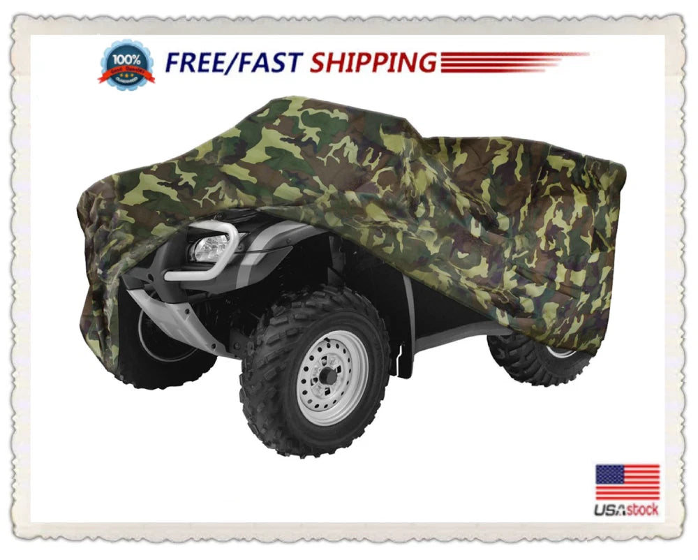 ATV Cover Waterproof UV Rain Dust Protector Universal