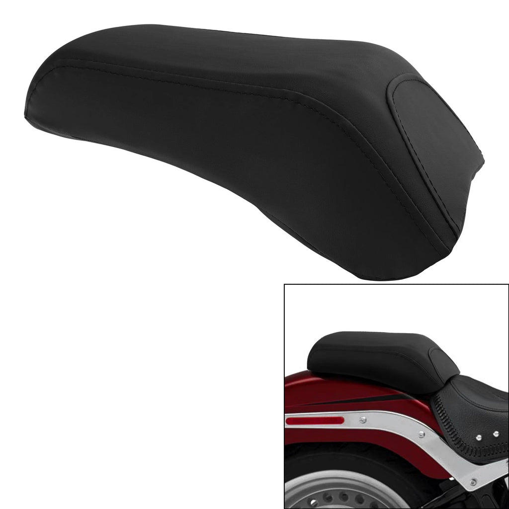 Rear Passenger Seat for Harley Heritage Softail Fat Boy FLSTF (2007–2017) Black