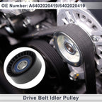 Drive Belt Idler Pulley for Mercedes-Benz A-Class (1997–2001) No.A6402020419