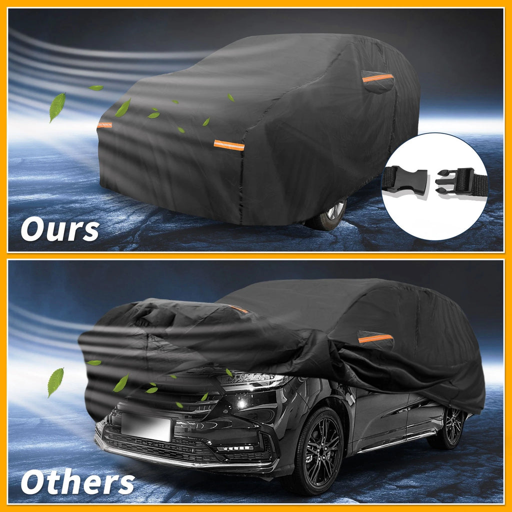 Waterproof All Weather Car Cover for Honda Odyssey (190T-PU)