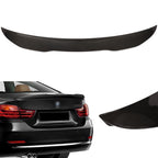 Glossy Carbon Fiber Rear Spoiler for BMW F32 4-Series Coupe (2014–2019)