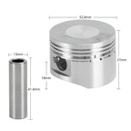 Piston Ring Gasket Set 52.4mm for Kazuma Taotao Sunl Coolster Roketa (110cc-125cc)