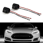 2pc H8 H11 Light Socket Wiring Adapter for Fog Light Headlight (Universal)