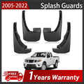 Splash Guards Mud Flaps Front & Rear for Nissan Pickup (1991–1997)