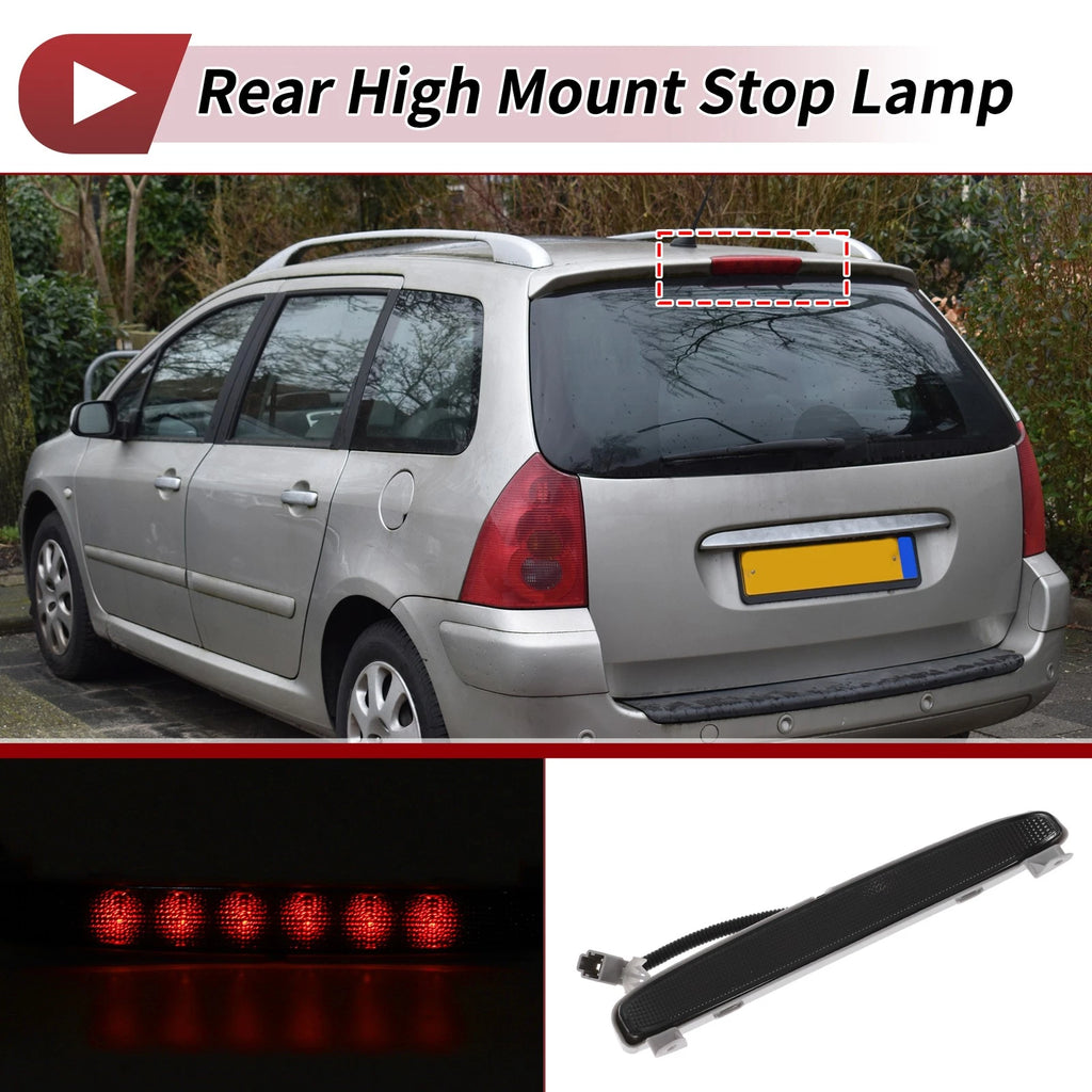 Black LED Third Brake Light for Honda Civic EX 2 Door Coupe (No.34270SVAA01)