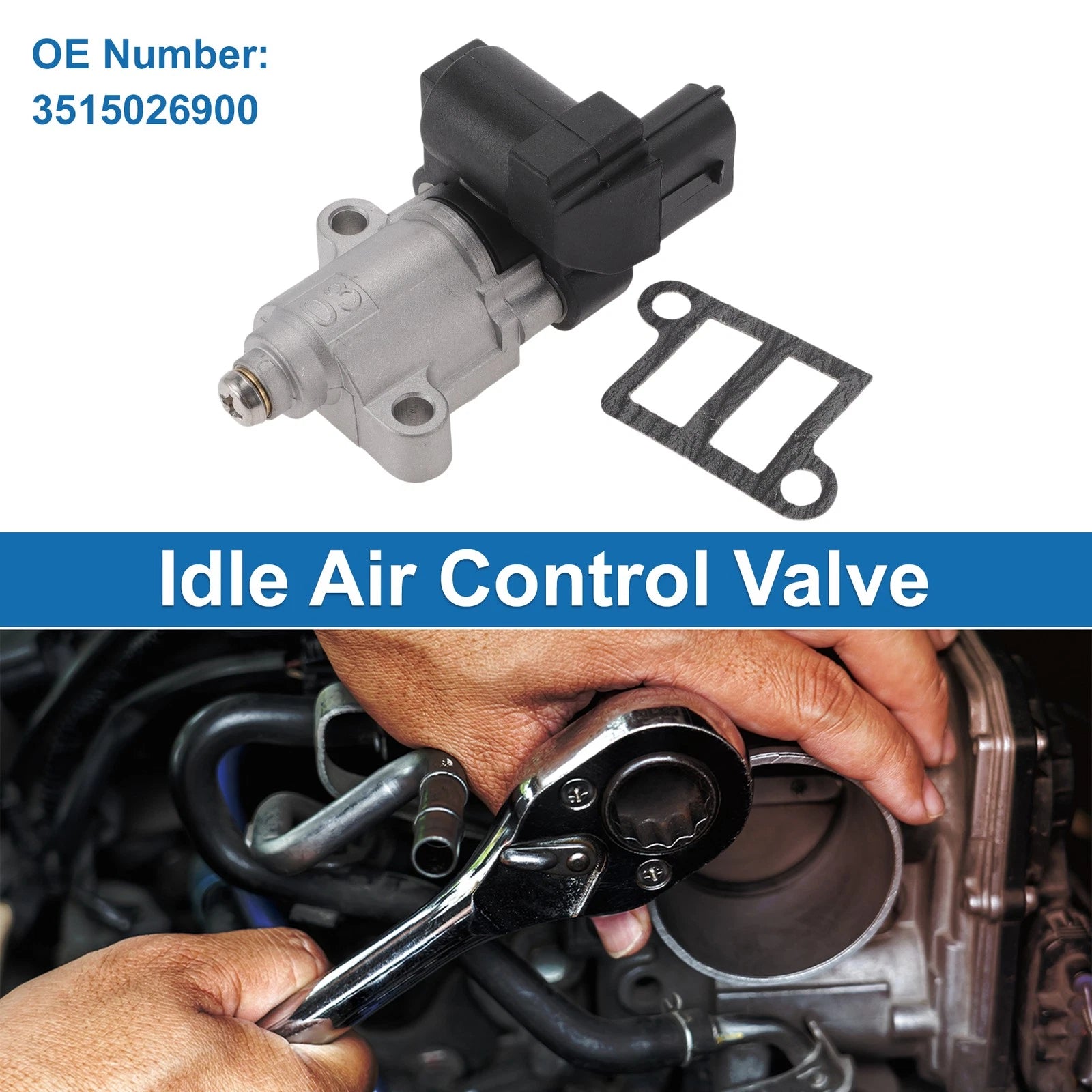 Idle Air Control Valve for Hyundai Accent (2006–2011) No. 3515026900