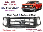 Upper Grille for Ford F-150 XLT (2024–2026) Black Pearl #2