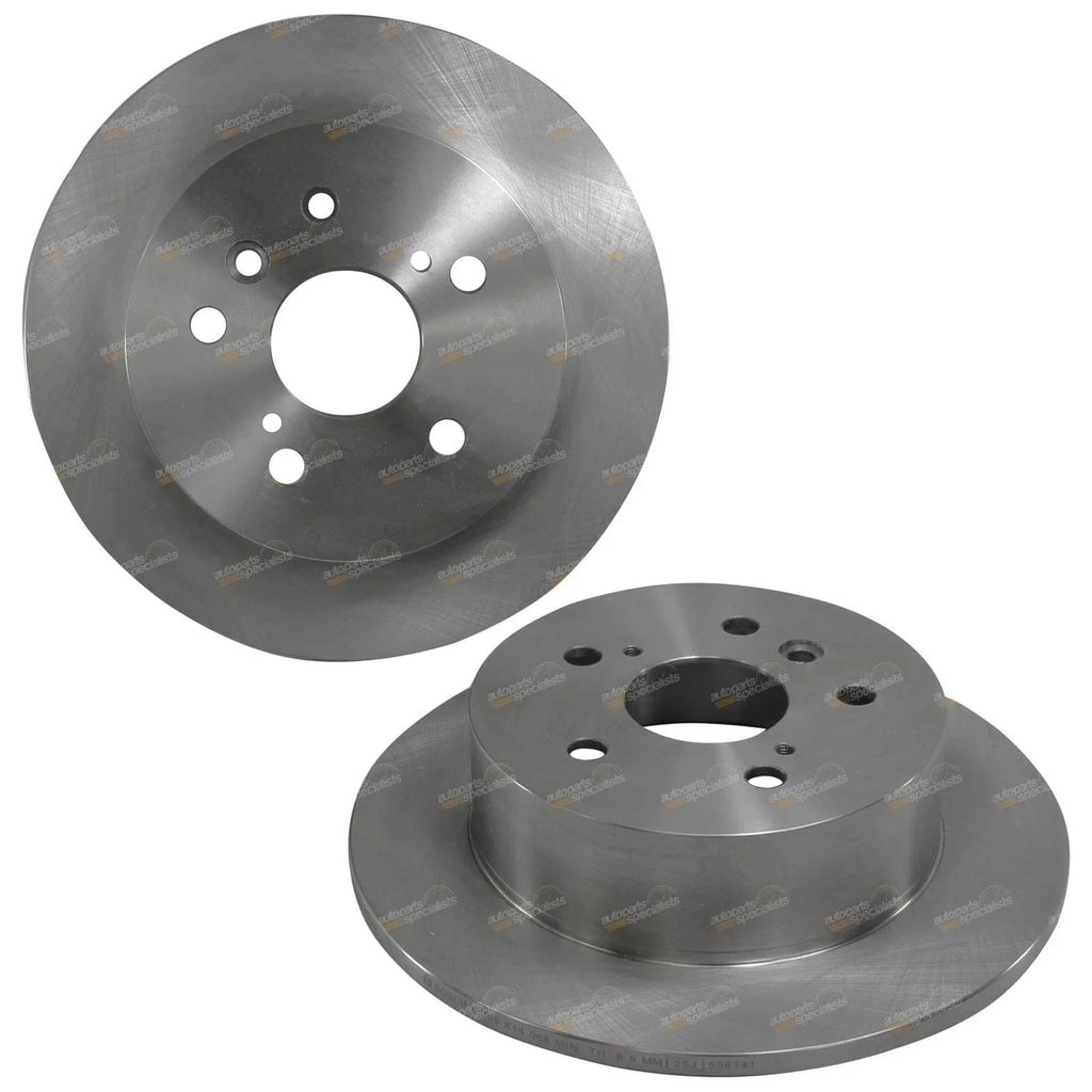2 x Rear Disc Brake Rotors for Toyota Camry AHV40R ASV50 (2010–2017)