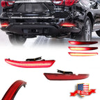 2X LED Rear Bumper Reflector Tail Light for Infiniti QX60 (2016–2020)