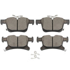 Rear Ceramic Brake Pads for Chrysler Pacifica (2017–2023) 1901