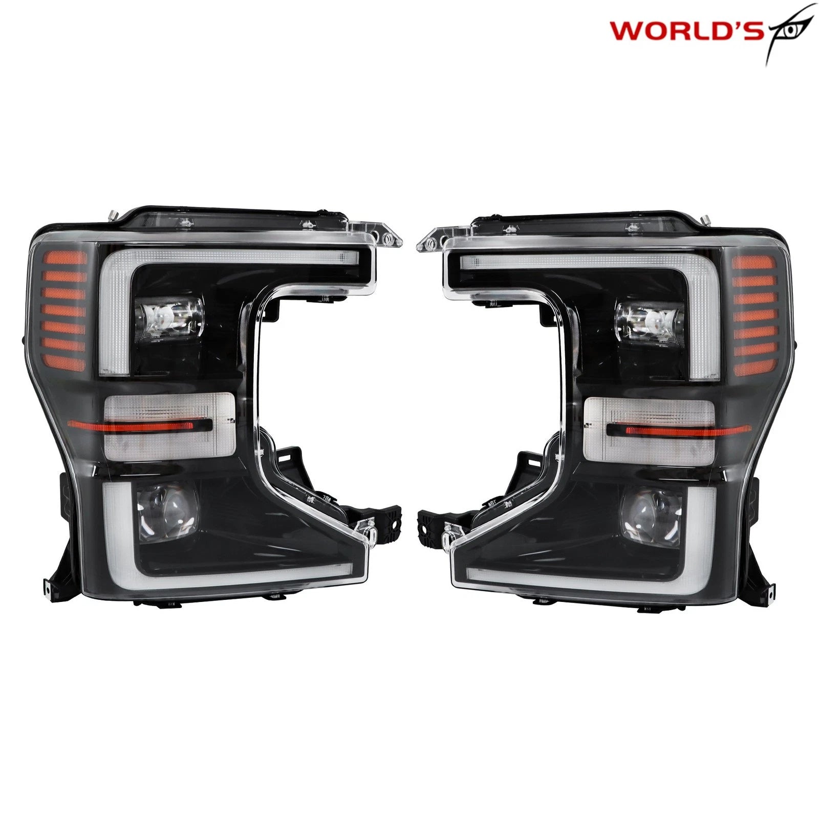 Full LED Headlights Set for Ford F250 F350 SuperDuty (2020–2022)