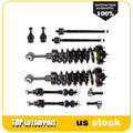 Set of 4 Front Strut Tie Rod Ball Joints for Ford F-150 Lincoln Mark