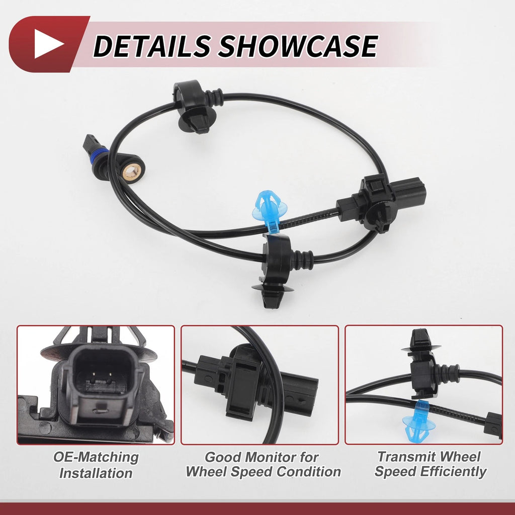ABS Wheel Speed Sensor No. 57470TR3A02 for Honda Civic (2016–2021) Rear Right