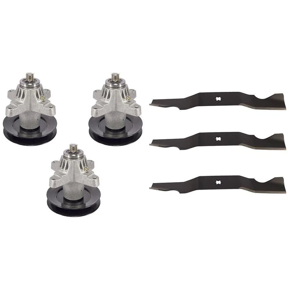 Mower Spindle Kit for Columbia GT5025 ZT-L50 ZTL7000 (Standard Blades)