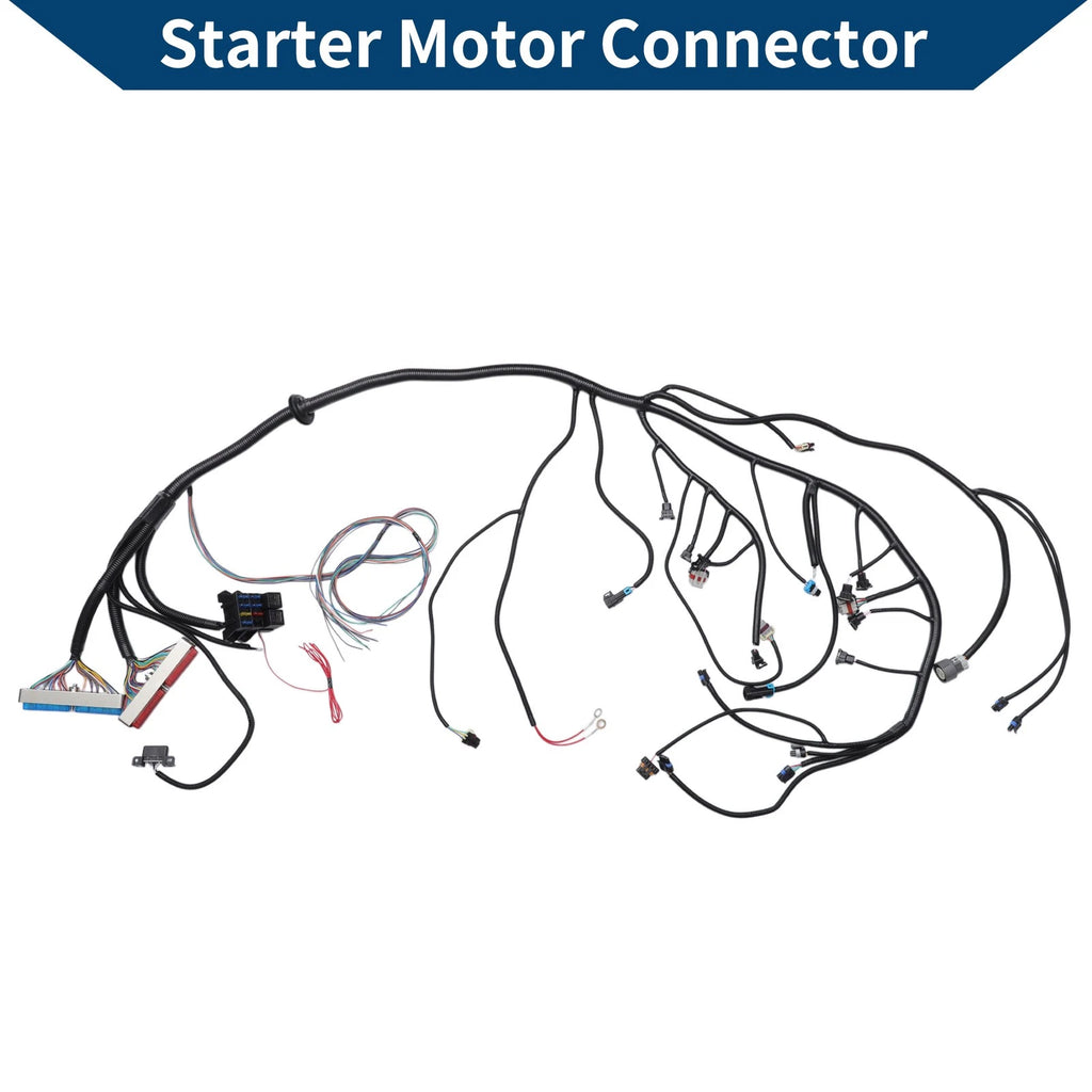 Starter Motor Connector for Chevrolet Corvette (1997–2006) Black