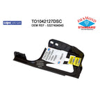 Replacement Steel Front Driver Side Inner Bumper Cover Support for Toyota