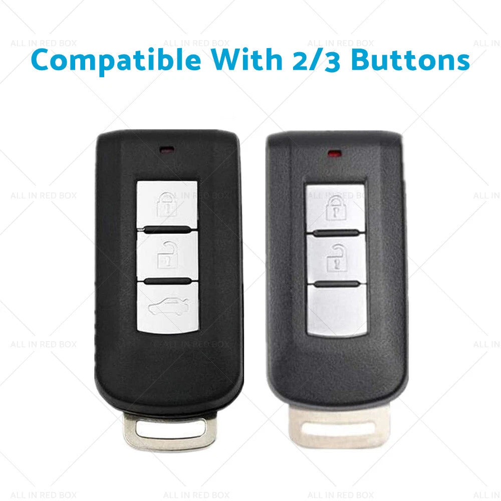 TPU Remote Key Fob Shell Cover for Mitsubishi ASX Lancer Outlander (2010–2023)