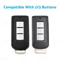 TPU Remote Key Fob Shell Cover for Mitsubishi ASX Lancer Outlander (2010–2023)