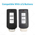 TPU Remote Key Fob Shell Cover for Mitsubishi ASX Lancer Outlander (2010–2023)