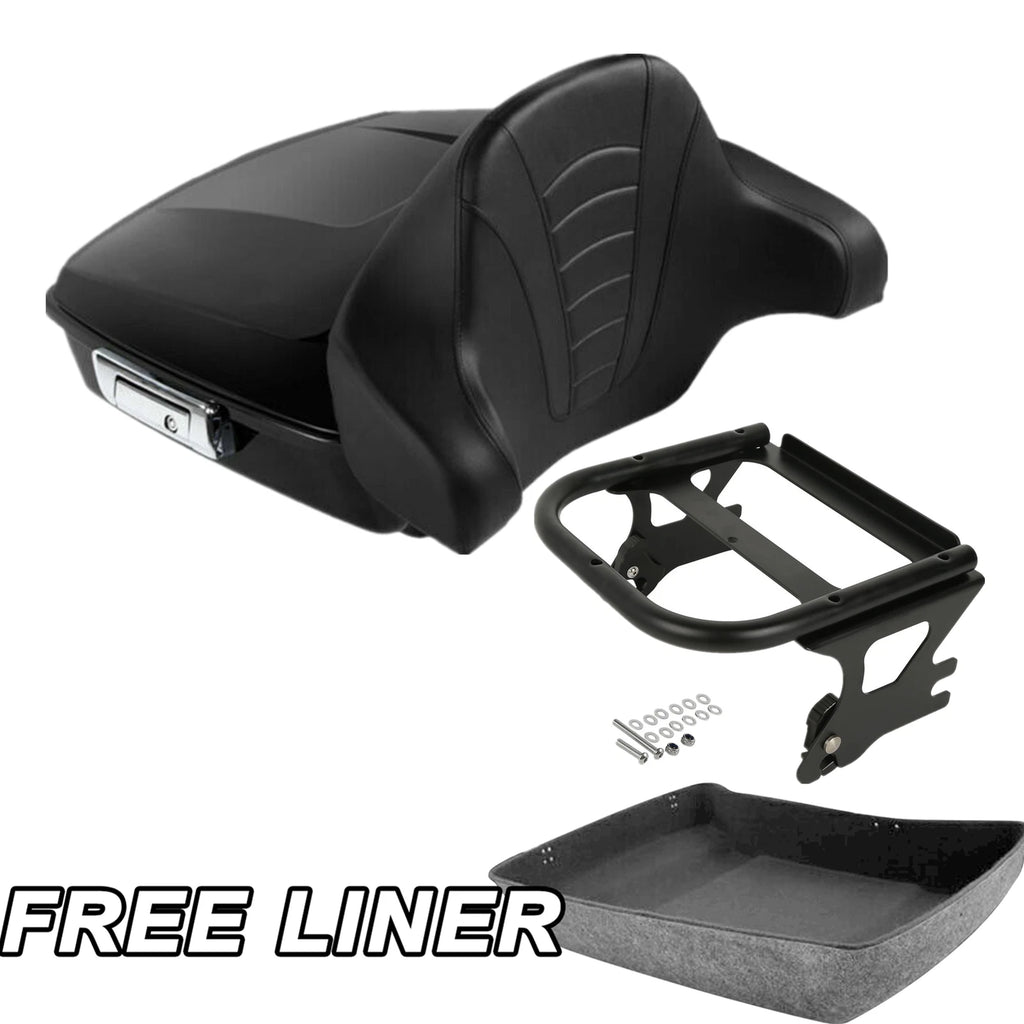 Trunk Pad Mount Rack for Harley Touring Street Glide (1997–2008)