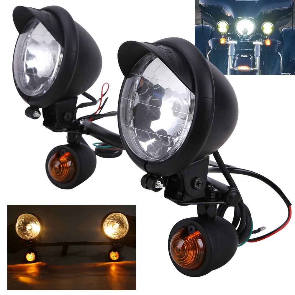 Turn Signal Lamp for Harley Kawasaki Yamaha (2010–2023)