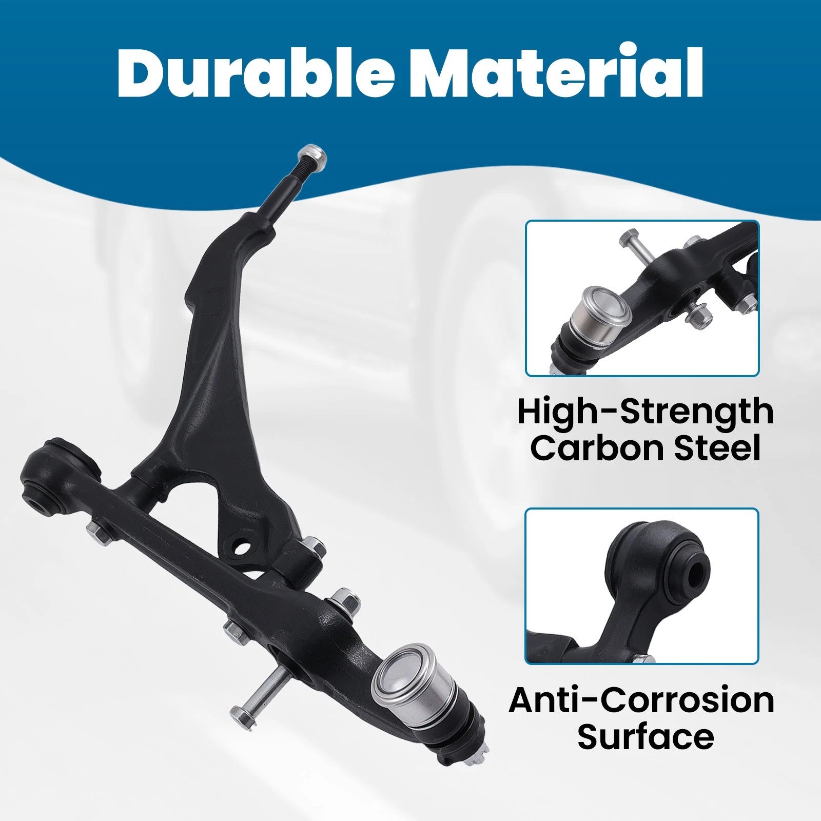 12x Front Suspension Lower Control Arms Kit for Honda Civic (1992–1995)