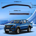 In-Channel Window Visors Rain Guards for Nissan Rogue (2021–2025)