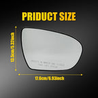 Heated Passenger Side Mirror Glass for Kia Optima (2011–2016)