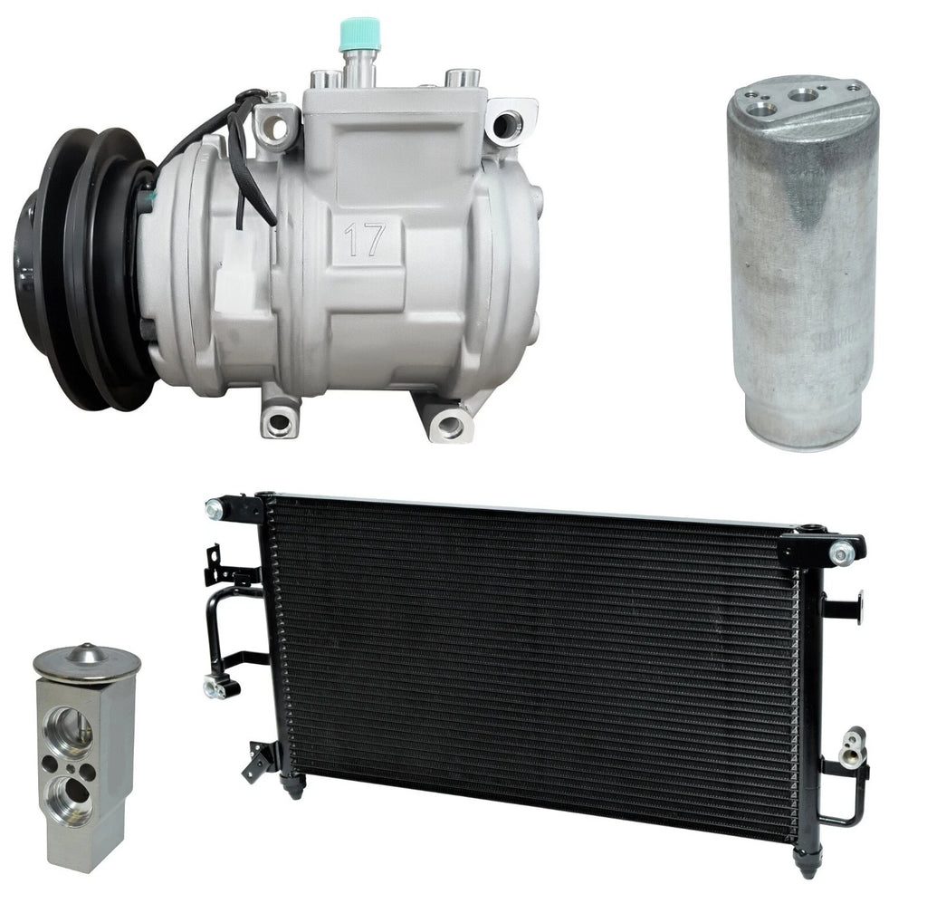 A/C Compressor With Condenser Kit Replacement for Lexus LX450 (1997–1997)