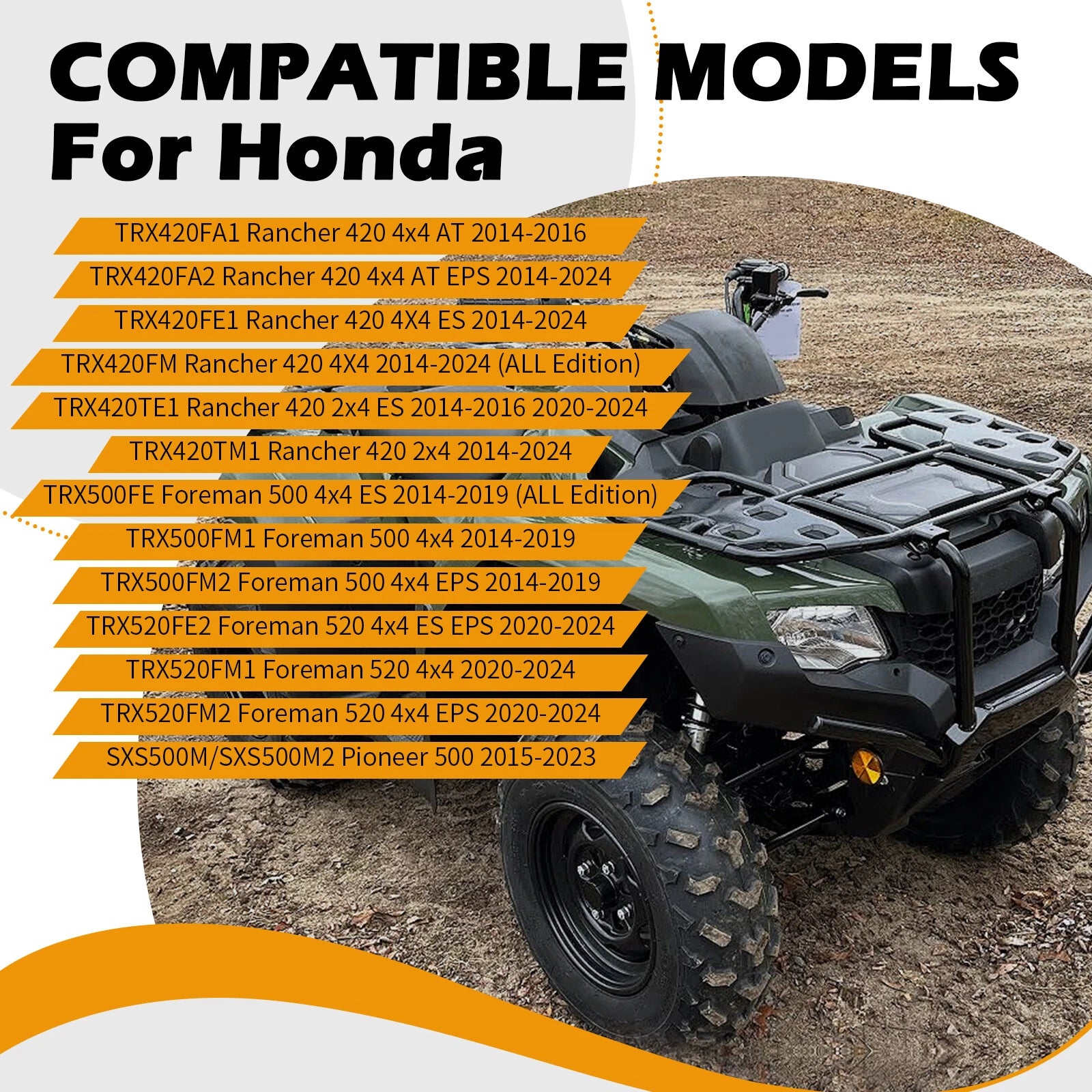 Air Box Lid Cover for Honda Rancher 420 TRX420 (2007–2023)