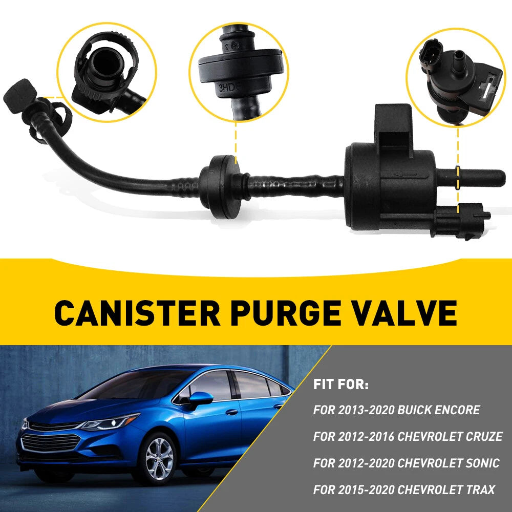 Vapor Canister Purge Solenoid Valve for Chevy Cruze Sonic Buick Encore (2011–2020)