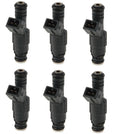 Set of 6 Bosch Fuel Injectors for BMW E30 E34 325i 325is 325iX 525i (1982–1995)