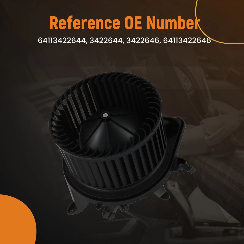 Heater Blower Motor Fan for MINI Cabriolet R57 Paceman R61 (2008–2016)