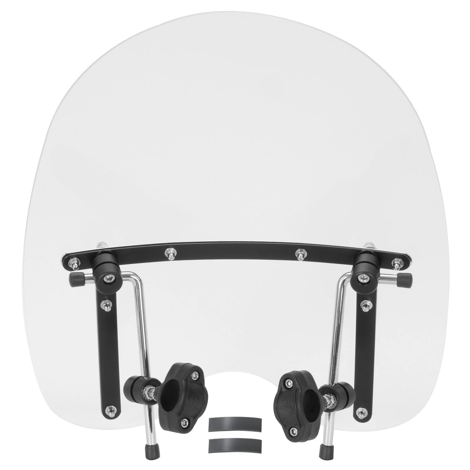 Clear Windshield for Harley Sportster, Suzuki Boulevard C50 (19"x17")