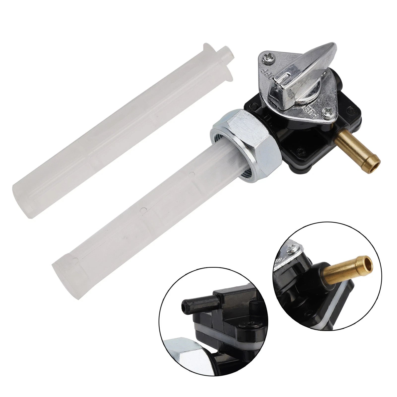 Gas Tank Fuel Cock Valve Petcock for Dyna Low Rider FXDL (1995–2001) 61338-94D