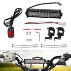LED Headlight Light Bar + Switch for Yamaha Raptor 700R 125 250 Banshee Blaster