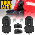 Hood Latch Lock Kit for Jeep Wrangler JL, Gladiator JT (2018–2024) - Key V