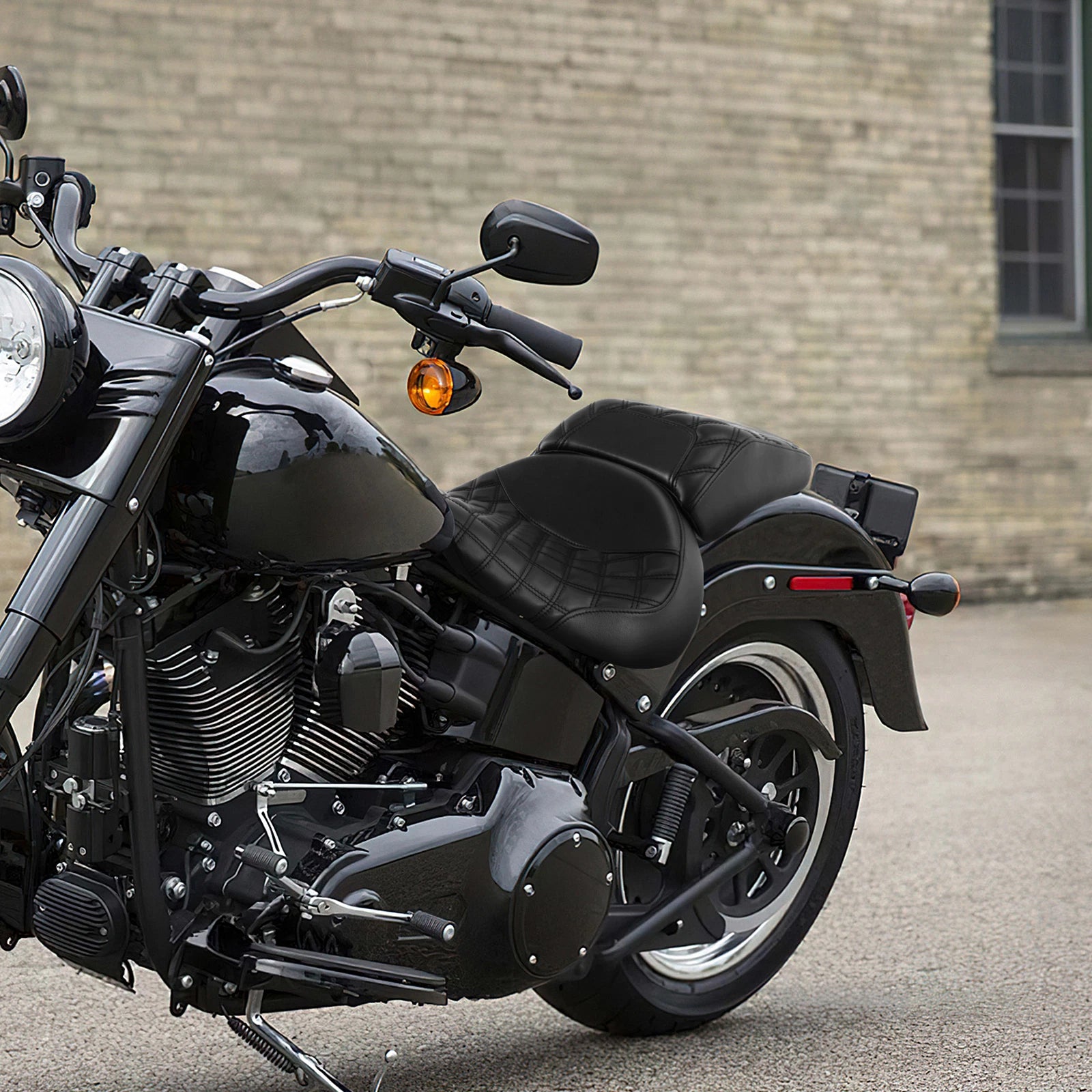 Seats for Harley Fat Boy FLSTF FLSTFB FLSTFBS FXST (2007–2017)