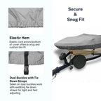 Heavy Duty Waterproof Deck Boat Storage Cover for Bayliner Element M17 (2017–2023)
