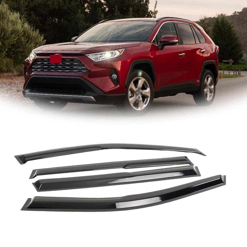 Set of 4 Vent Visors for Toyota RAV4 (2019–2022)