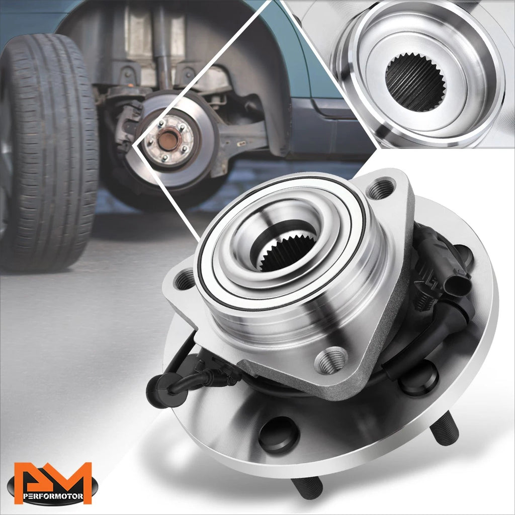 Front Wheel Hub Bearing Assembly w/ ABS Sensor for Nissan Armada Titan (2012–2015)
