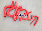 RED Silicone Radiator Hose for Nissan Patrol Y60 GQ 2.8 RD28T Diesel (1994-1997)