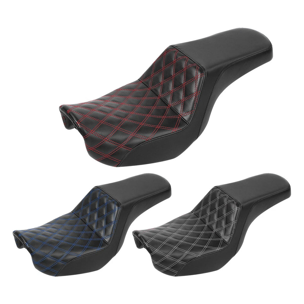 Driver Passenger Seat for Harley Dyna Street Bob Wide Glide Switchback (2006–2017)