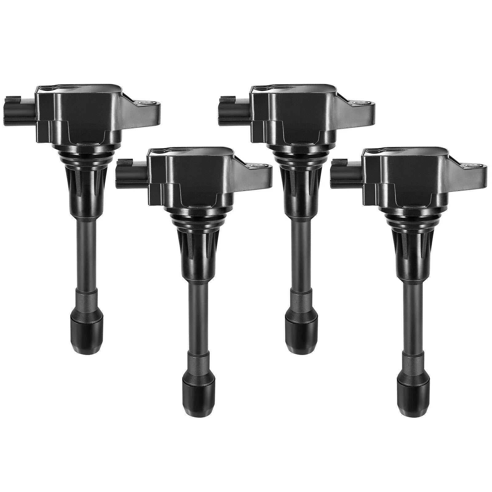 Set of 4 Ignition Coils for Nissan Altima Sentra Rogue X-Trail Tiida 2.5L UF549