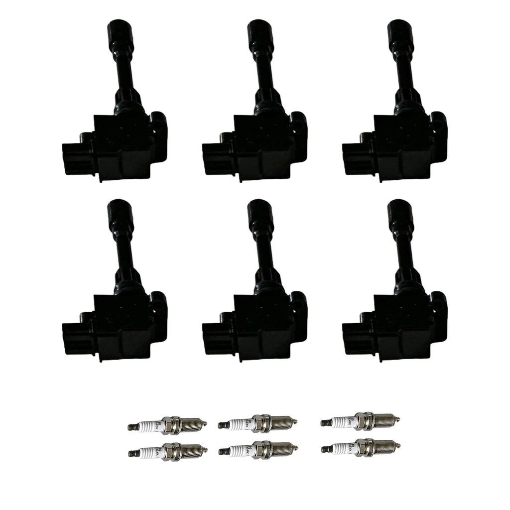 Set of 6 Ignition Coils & Iridium Spark Plugs for Mazda Millenia (1995–2002)