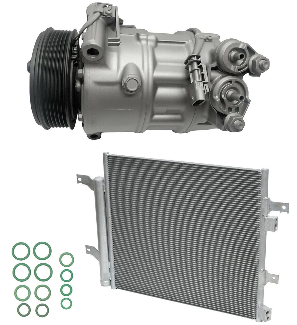 AC Compressor Kit With Condenser for Jaguar XFR 5.0L (2015–2015)