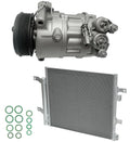 AC Compressor Kit With Condenser for Jaguar XFR 5.0L (2015–2015)